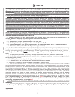 ASTM E2584-20 REDLINE ASTM E2584-20 - Standard Practice for Thermal Conductivity of Materials Using a Thermal Capacitance (Slug) Calorimeter - Page 3 preview