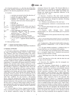 ASTM E2584-20 ASTM E2584-20 - Standard Practice for Thermal Conductivity of Materials Using a Thermal Capacitance (Slug) Calorimeter - Page 2 preview