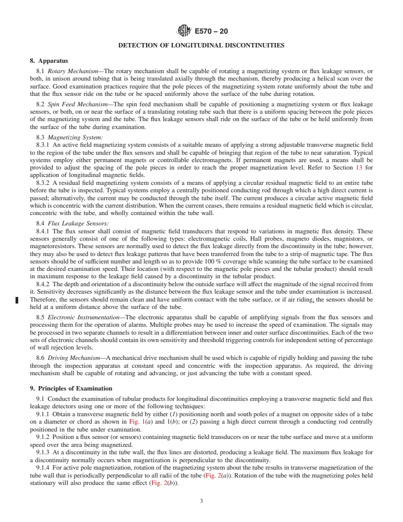 REDLINE ASTM E570-20 - Standard Practice for  Flux Leakage Examination of Ferromagnetic Steel Tubular Products