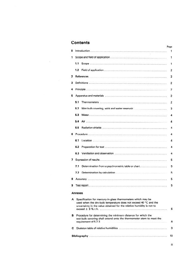 ISO 4677-1:1985 - Atmospheres for conditioning and testing -- Determination of relative humidity