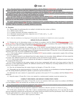 ASTM D5080-20 REDLINE ASTM D5080-20 - Standard Test Method for Rapid Determination of Percent Compaction - Page 4 preview