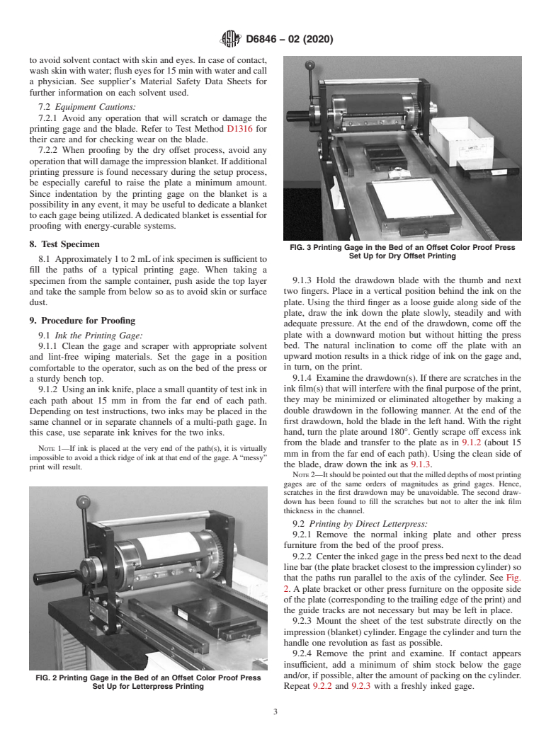 ASTM D6846-02(2020) - Standard Practice for Preparing Prints of Paste Printing Inks with a Printing Gage