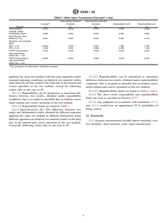 ASTM E398-20 ASTM E398-20 - Standard Test Method for Water Vapor Transmission Rate of Sheet Materials Using Dynamic Relative Humidity Measurement - Page 4 preview