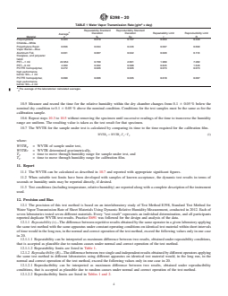 ASTM E398-20 REDLINE ASTM E398-20 - Standard Test Method for Water Vapor Transmission Rate of Sheet Materials Using Dynamic Relative Humidity Measurement - Page 4 preview
