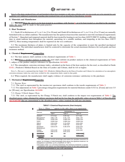 ASTM A871/A871M-20 REDLINE ASTM A871/A871M-20 - Standard Specification for High-Strength Low-Alloy Structural Steel Plate With Atmospheric Corrosion Resistance - Page 2 preview
