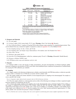 ASTM D5303-20 REDLINE ASTM D5303-20 - Standard Test Method for Trace Carbonyl Sulfide in Propylene by Gas Chromatography - Page 3 preview