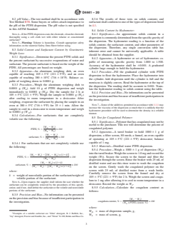 ASTM D4441-20 ASTM D4441-20 - Standard Specification for Aqueous Dispersions of Polytetrafluoroethylene - Page 3 preview