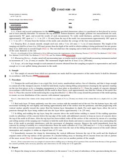 ASTM C143/C143M-20 REDLINE ASTM C143/C143M-20 - Standard Test Method for Slump of Hydraulic-Cement Concrete - Page 3 preview