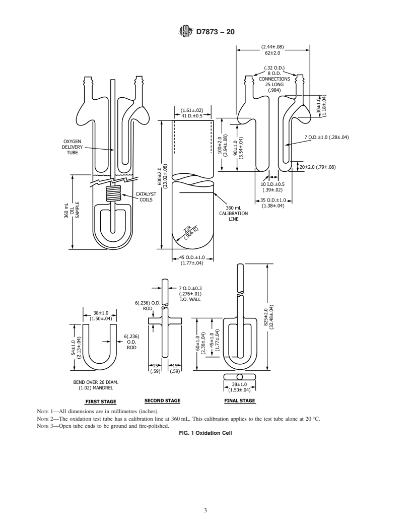 REDLINE ASTM D7873-20 - Standard Test Method for Determination of Oxidation Stability and Insolubles Formation  of Inhibited Turbine Oils at 120 °C Without the Inclusion  of Water (Dry TOST Method)