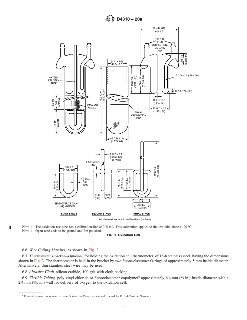 REDLINE ASTM D4310-20a - Standard Test Method for  Determination of Sludging and Corrosion Tendencies of Inhibited   Mineral Oils