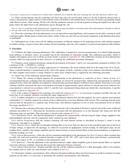 ASTM D4001-20 REDLINE ASTM D4001-20 - Standard Test Method for Determination of Weight-Average Molecular Weight of Polymers by Light Scattering - Page 3 preview