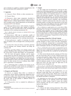 ASTM D4001-20 ASTM D4001-20 - Standard Test Method for Determination of Weight-Average Molecular Weight of Polymers by Light Scattering - Page 2 preview