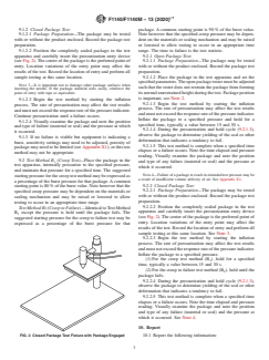 ASTM F1140/F1140M-13(2020)e1 - Standard Test Methods for  Internal Pressurization Failure Resistance of Unrestrained   Packages