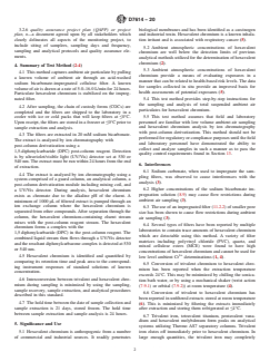 ASTM D7614-20 ASTM D7614-20 - Standard Test Method for Determination of Total Suspended Particulate (TSP) Hexavalent Chromium in Ambient Air Analyzed by Ion Chromatography (IC) and Spectrophotometric Measurements - Page 2 preview