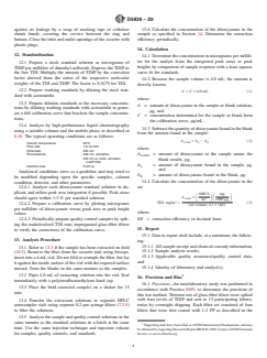 ASTM D5836-20 ASTM D5836-20 - Standard Test Method for Determination of 2,4-Toluene Diisocyanate (2,4-TDI) and 2,6-Toluene Diisocyanate (2,6-TDI) in Workplace Atmospheres (1-2 PP Method) - Page 4 preview