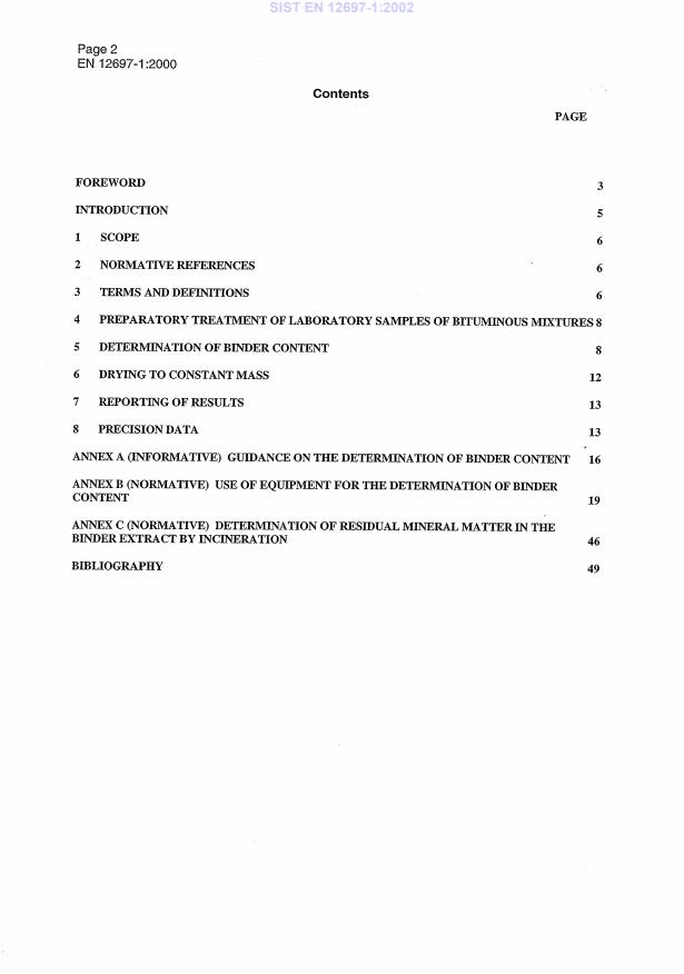 EN 12697-1:2000 EN 12697-1:2002 - Page 4 preview