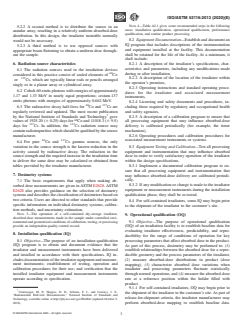 ASTM ISO/ASTM52116-13(2020) ASTM ISO/ASTM52116-13(2020) - Standard Practice for Dosimetry for a Self-Contained Dry-Storage Gamma Irradiator - Page 3 preview