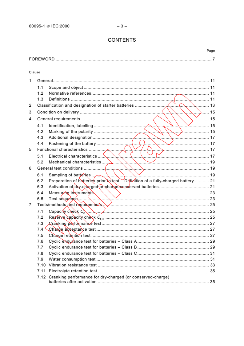 IEC 60095-1:2000 IEC 60095-1:2000 - Lead-acid starter batteries - Part 1: General requirements and methods of test
Released:12/21/2000 - Page 4 preview