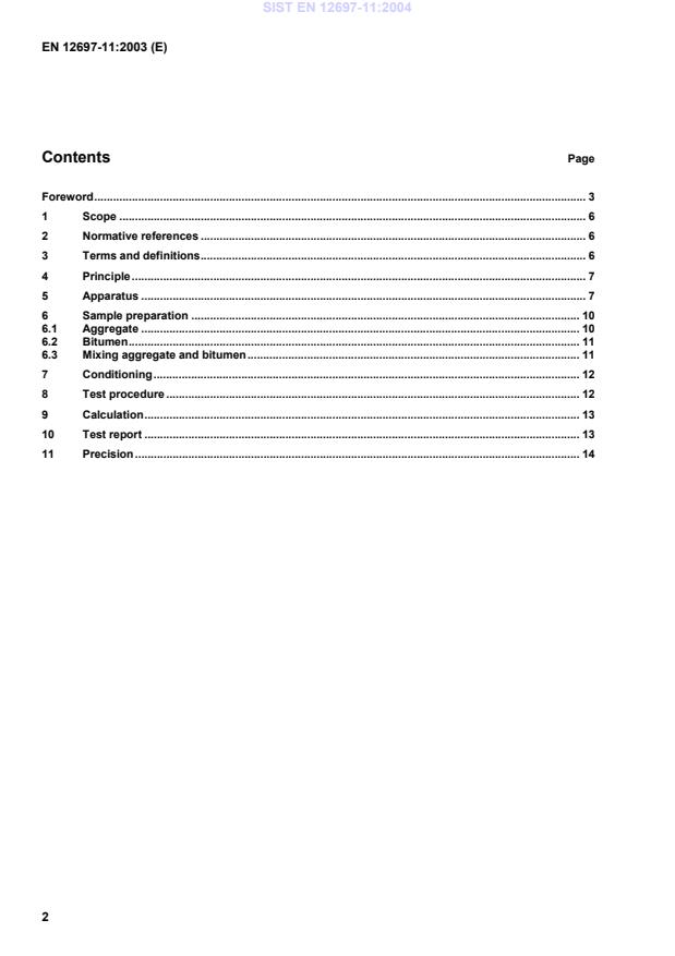 EN 12697-11:2003 EN 12697-11:2004 - Page 4 preview