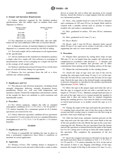 ASTM D4325-20 ASTM D4325-20 - Standard Test Methods for Nonmetallic Semi-Conducting and Electrically Insulating Rubber Tapes - Page 2 preview
