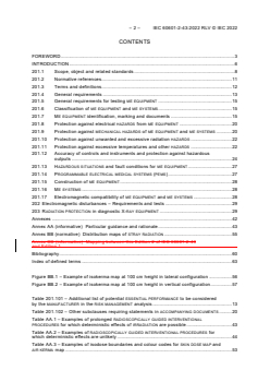 IEC 60601-2-43:2022 RLV - Medical electrical equipment - Part 2-43: Particular requirements for the basic safety and essential performance of X-ray equipment for interventional procedures
Released:12/5/2022
Isbn:9782832262139 - Page 4 preview