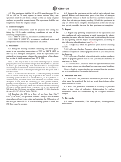 ASTM C288-20 ASTM C288-20 - Standard Test Method for Disintegration of Refractories in an Atmosphere of Carbon Monoxide - Page 2 preview
