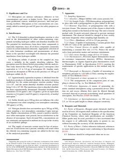 ASTM D2913-20 ASTM D2913-20 - Standard Test Method for Mercaptan Content of the Atmosphere - Page 2 preview