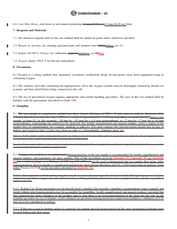 ASTM D5885/D5885M-20 REDLINE ASTM D5885/D5885M-20 - Standard Test Method for Oxidative Induction Time of Polyolefin Geosynthetics by High-Pressure Differential Scanning Calorimetry - Page 4 preview