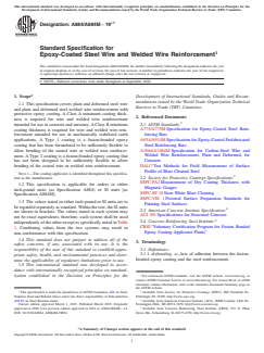 ASTM A884/A884M-19e1 ASTM A884/A884M-19e1 - Standard Specification for Epoxy-Coated Steel Wire and Welded Wire Reinforcement - Page 1 preview