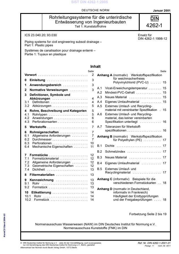 DIN 4262-1:2005
