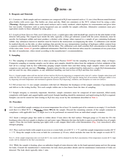 ASTM D5705-20 REDLINE ASTM D5705-20 - Standard Test Method for Measurement of Hydrogen Sulfide in the Vapor Phase Above Residual Fuel Oils - Page 4 preview