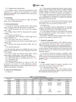 ASTM B591-20a ASTM B591-20a - Standard Specification for Copper-Zinc-Tin and Copper-Zinc-Tin-Iron-Nickel Alloys Plate, Sheet, Strip, and Rolled Bar - Page 2 preview