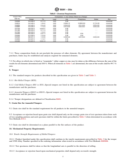 ASTM B591-20a REDLINE ASTM B591-20a - Standard Specification for Copper-Zinc-Tin and Copper-Zinc-Tin-Iron-Nickel Alloys Plate, Sheet, Strip, and Rolled Bar - Page 4 preview