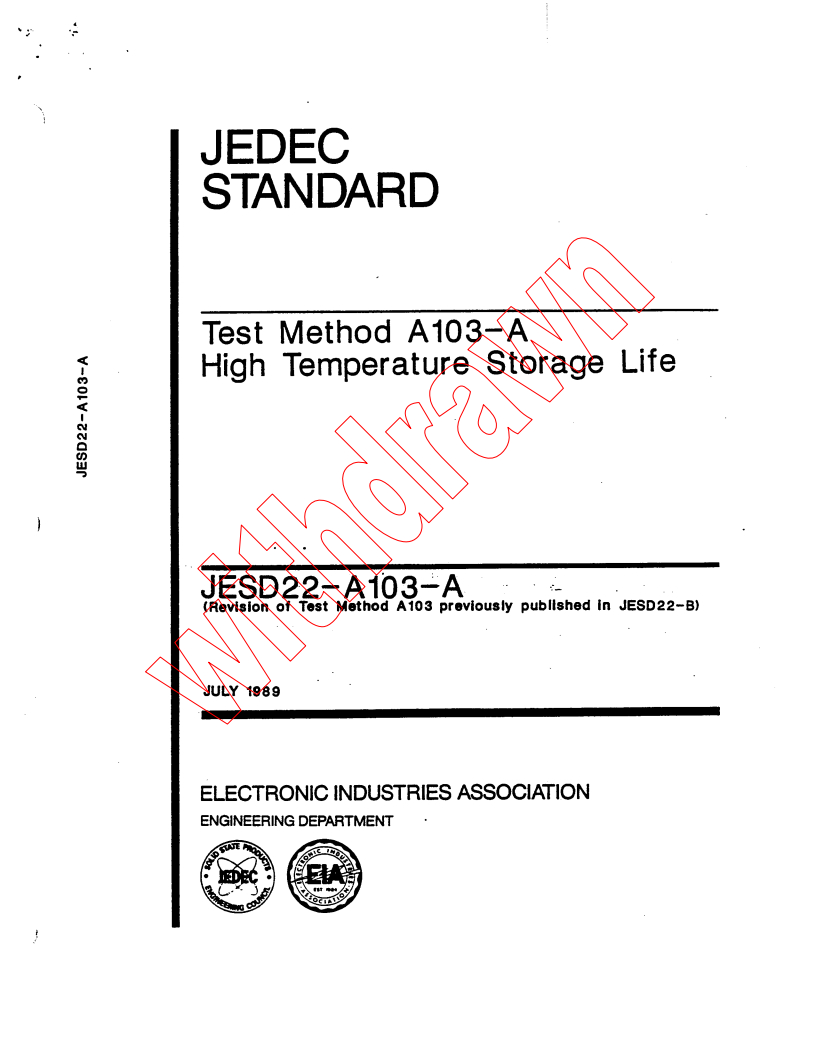 IEC PAS 62205:2000 - High temperature storage life
Released:11/28/2000
Isbn:2831854814