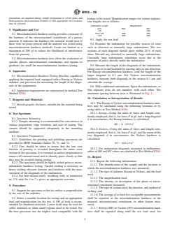 ASTM B933-20 ASTM B933-20 - Standard Test Method for Microindentation Hardness of Powder Metallurgy (PM) Materials - Page 2 preview
