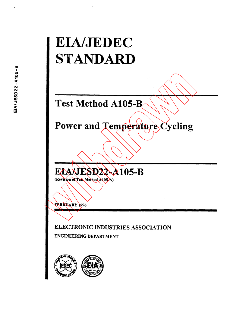 IEC PAS 62206:2000 - Power and temperature cycling
Released:11/28/2000
Isbn:2831854822