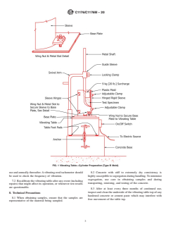ASTM C1176/C1176M-20 ASTM C1176/C1176M-20 - Standard Practice for Making Roller-Compacted Concrete in Cylinder Molds Using a Vibrating Table - Page 3 preview