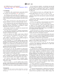 ASTM E477-20 ASTM E477-20 - Standard Test Method for Laboratory Measurements of Acoustical and Airflow Performance of Duct Liner Materials and Prefabricated Silencers - Page 2 preview