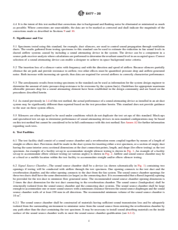 ASTM E477-20 REDLINE ASTM E477-20 - Standard Test Method for Laboratory Measurements of Acoustical and Airflow Performance of Duct Liner Materials and Prefabricated Silencers - Page 4 preview