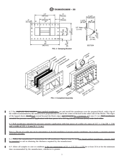 ASTM D5385/D5385M-20 REDLINE ASTM D5385/D5385M-20 - Standard Test Method for Hydrostatic Pressure Resistance of Waterproofing Membranes - Page 3 preview