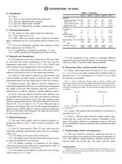 ASTM D5330/D5330M-06(2020) ASTM D5330/D5330M-06(2020) - Standard Specification for Pressure-Sensitive Tape for Packaging, Filament-Reinforced - Page 2 preview