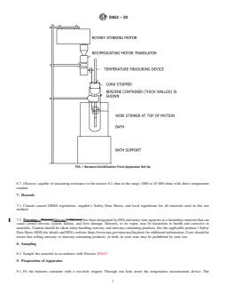 ASTM D852-20 REDLINE ASTM D852-20 - Standard Test Method for Solidification Point of Benzene - Page 3 preview