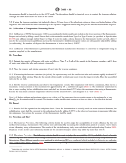 ASTM D852-20 REDLINE ASTM D852-20 - Standard Test Method for Solidification Point of Benzene - Page 4 preview