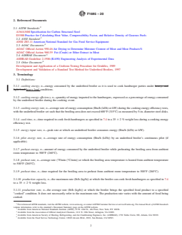 ASTM F1695-20 REDLINE ASTM F1695-20 - Standard Test Method for Performance of Underfired Broilers - Page 2 preview