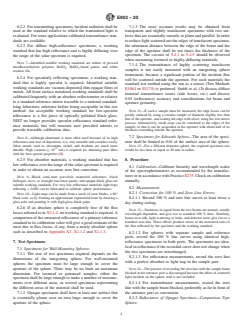 ASTM E903-20 ASTM E903-20 - Standard Test Method for Solar Absorptance, Reflectance, and Transmittance of Materials Using Integrating Spheres - Page 4 preview