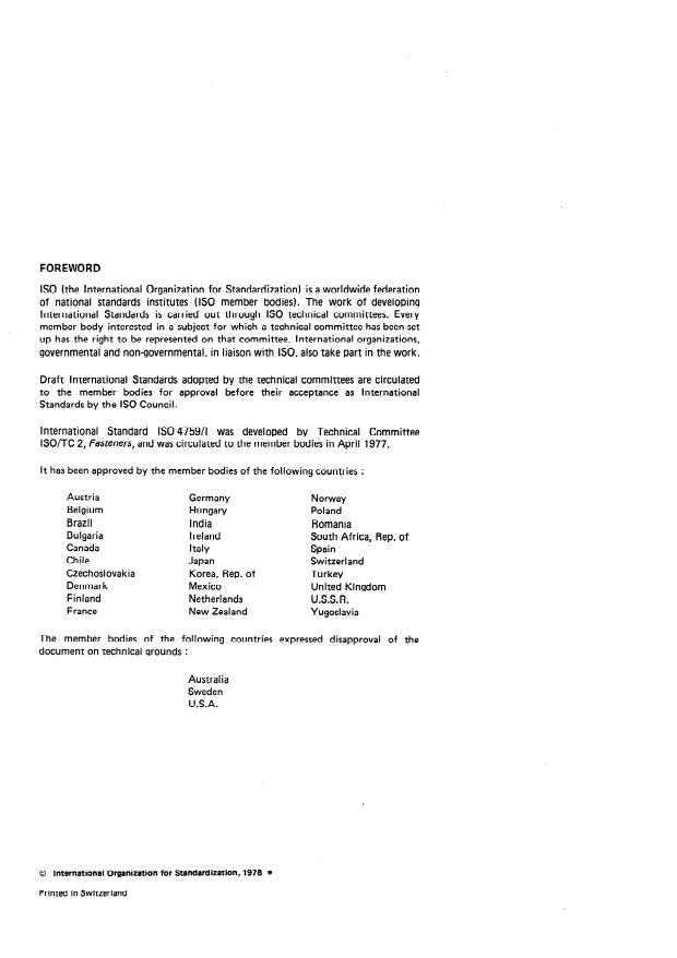 ISO 4759-1:1978 ISO 4759-1:1978 - Tolerances for fasteners - Page 2 preview
