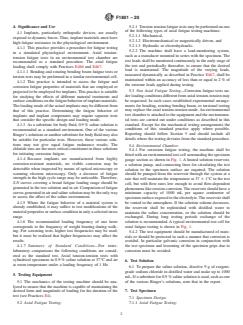 ASTM F1801-20 ASTM F1801-20 - Standard Practice for Corrosion Fatigue Testing of Metallic Implant Materials - Page 2 preview
