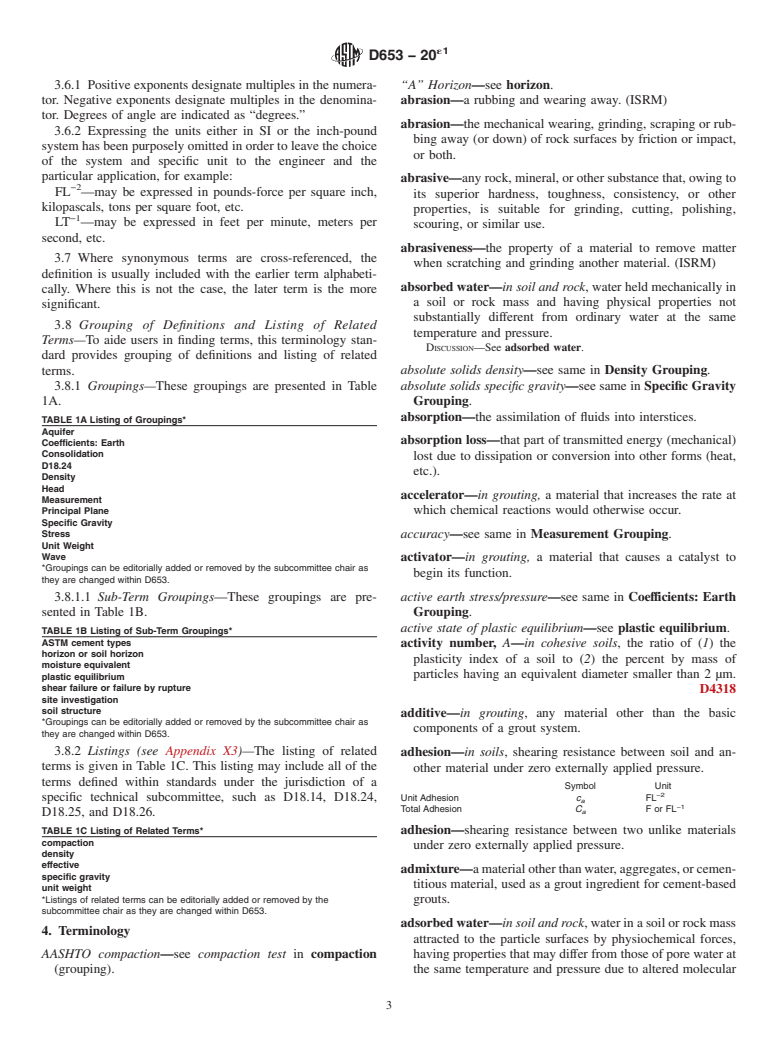 ASTM D653-20e1 - Standard Terminology Relating to  Soil, Rock, and Contained Fluids