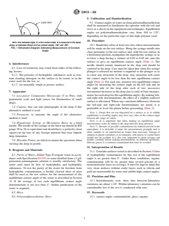 ASTM C813-20 ASTM C813-20 - Standard Test Method for Hydrophobic Contamination on Glass by Contact Angle Measurement - Page 2 preview