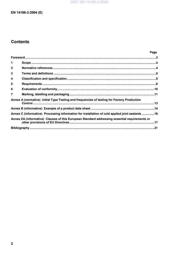 EN 14188-2:2004 EN 14188-2:2005 - Page 4 preview